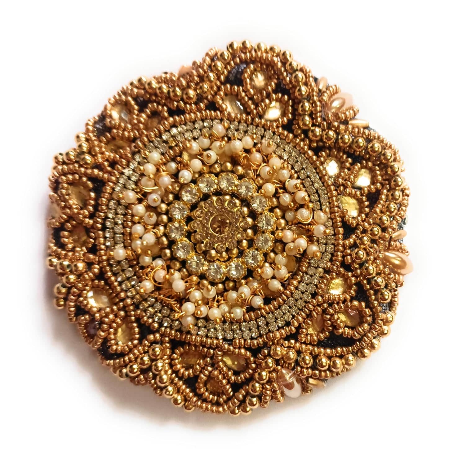 blkm trends Yellow Girls Hair Bun ( Pack of 1 ) - Jewellery Sets | Buy online on ZillyBuy
