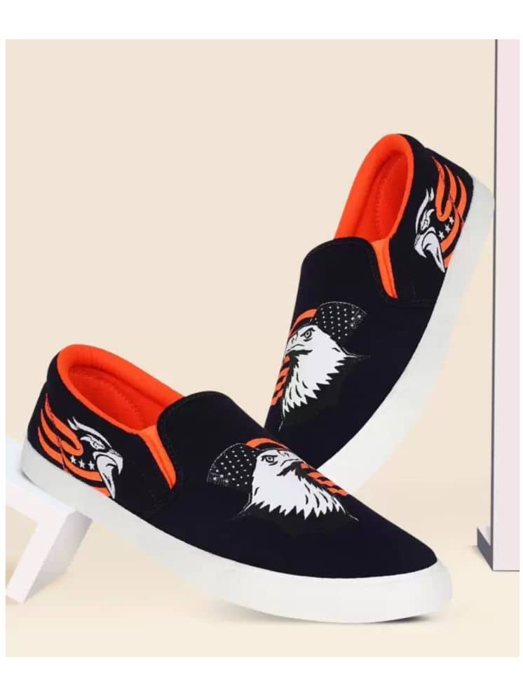 hotstyle 113 Orange Men's Sneakers - Casual Shoes | Buy online on ZillyBuy