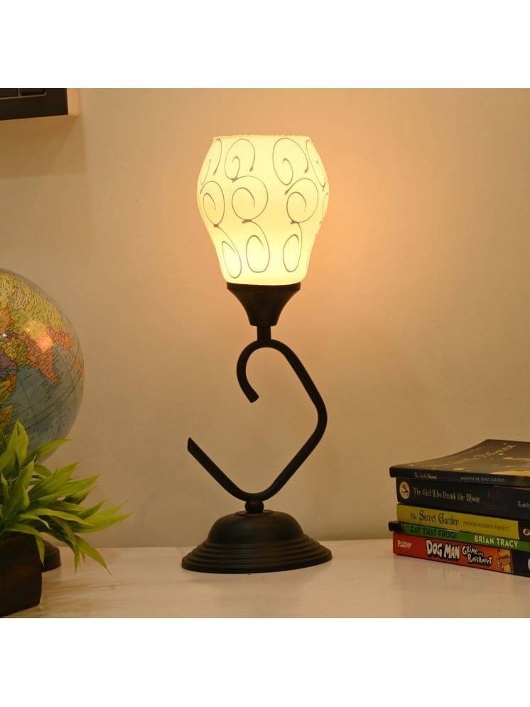     			1st Time White Decorative Table Lamp ( Pack of 1 )