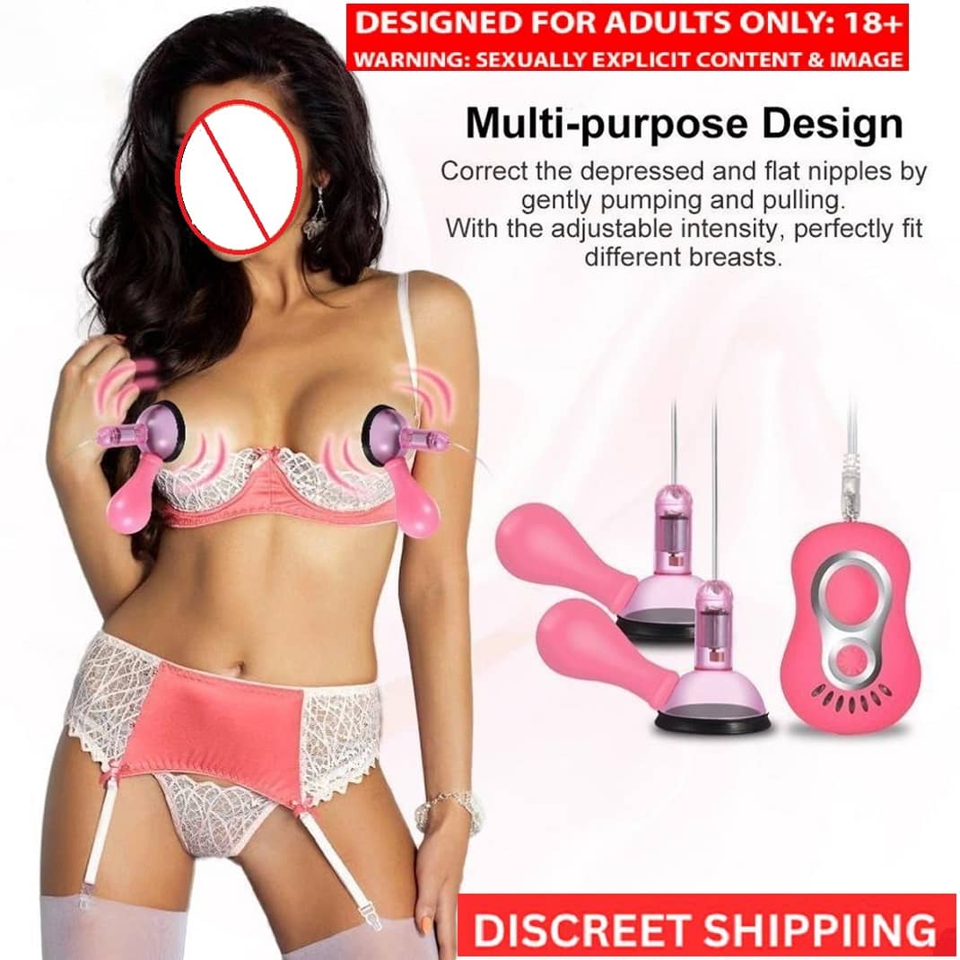 7 Speed Vibration Clit And Nipple Sucker Pump, Nipple Vibrator, Breast Nipple And Clitoris Massager Female Stimulator