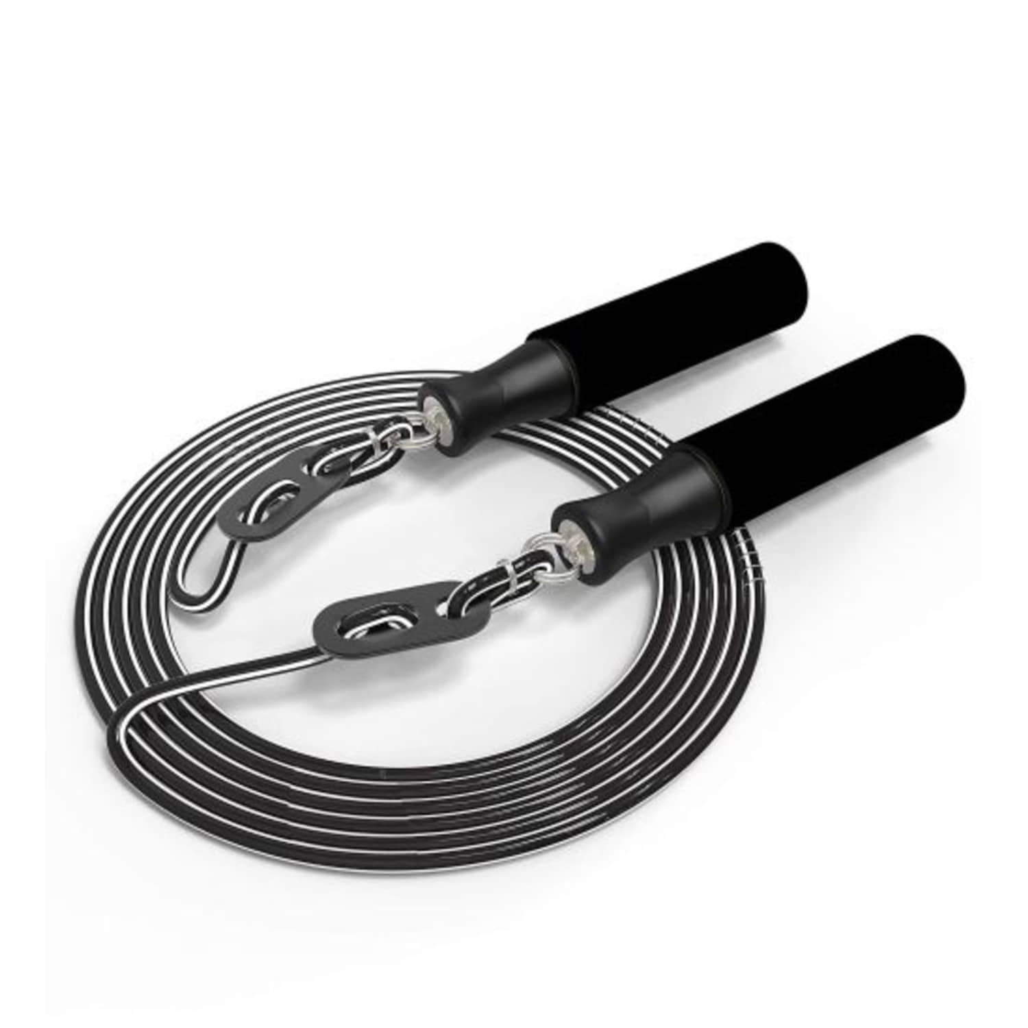 AJRO DEAL Black Gym Rope,Skipping Rope ( Pack of 1 ) - Sports and Fitness Equipment | Buy online on ZillyBuy