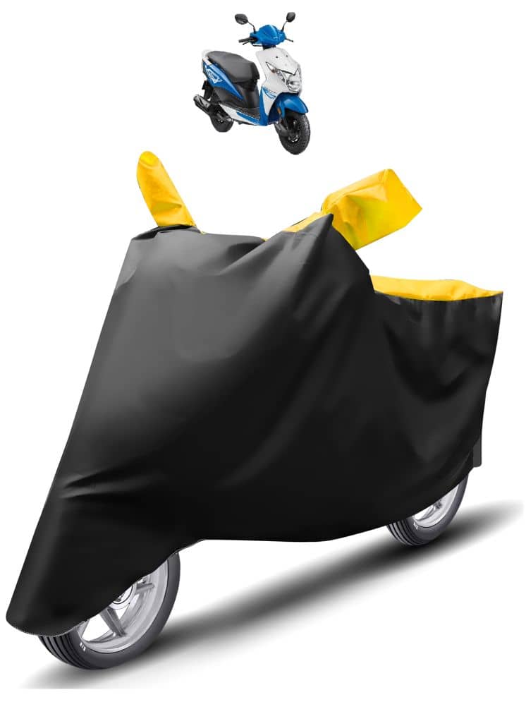 Auto Hub Bike Body Cover for Honda Dio ( Pack of 1 ) , Yellow