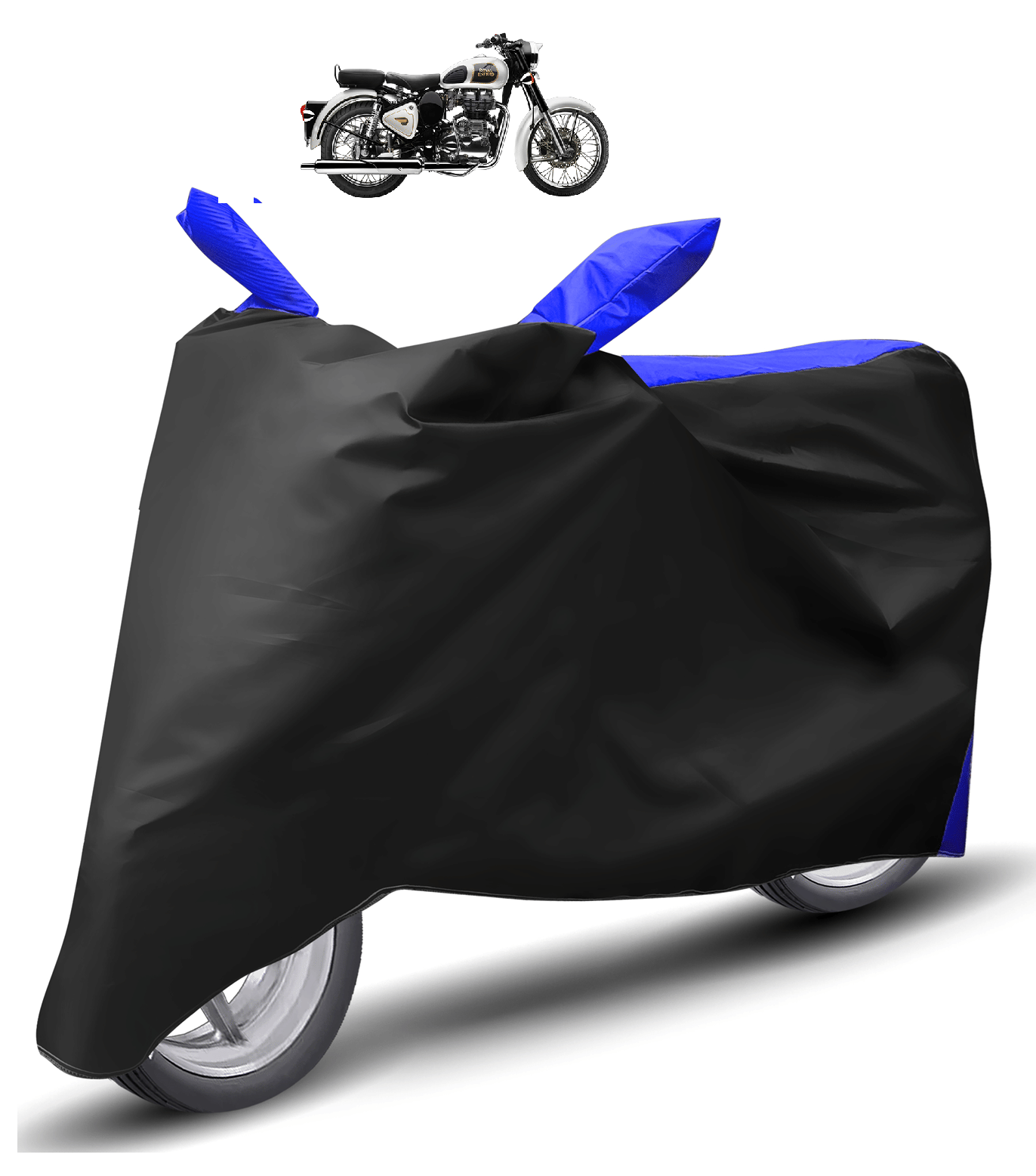 Auto Hub Bike Body Cover for Royal Enfield Classic 350 ( Pack of 1 ) , Navy Blue Auto Hub Bike Body Cover for Royal Enfield Classic 350 ( Pack of 1 ) , Navy Blue