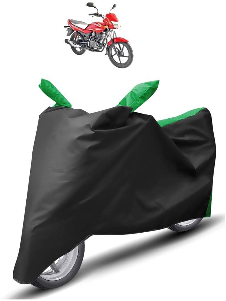     			Auto Hub Bike Body Cover for Bajaj Platina 100 ( Pack of 1 ) , Green
