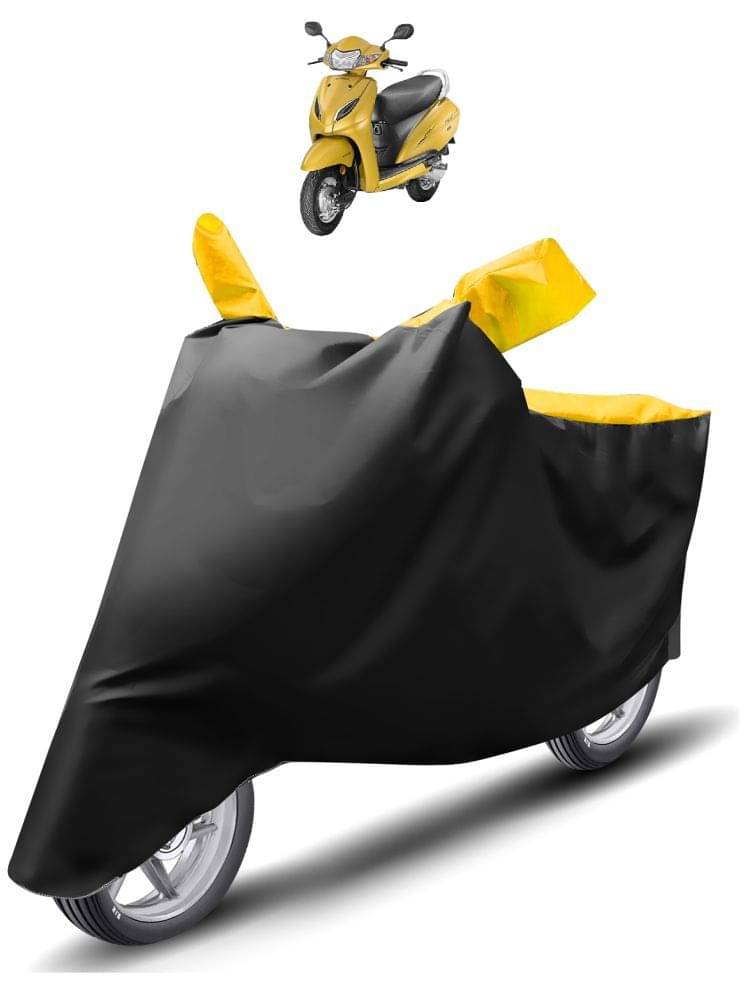 Auto Hub Bike Body Cover for Honda Activa 5G ( Pack of 1 ) , Yellow Auto Hub Bike Body Cover for Honda Activa 5G ( Pack of 1 ) , Yellow