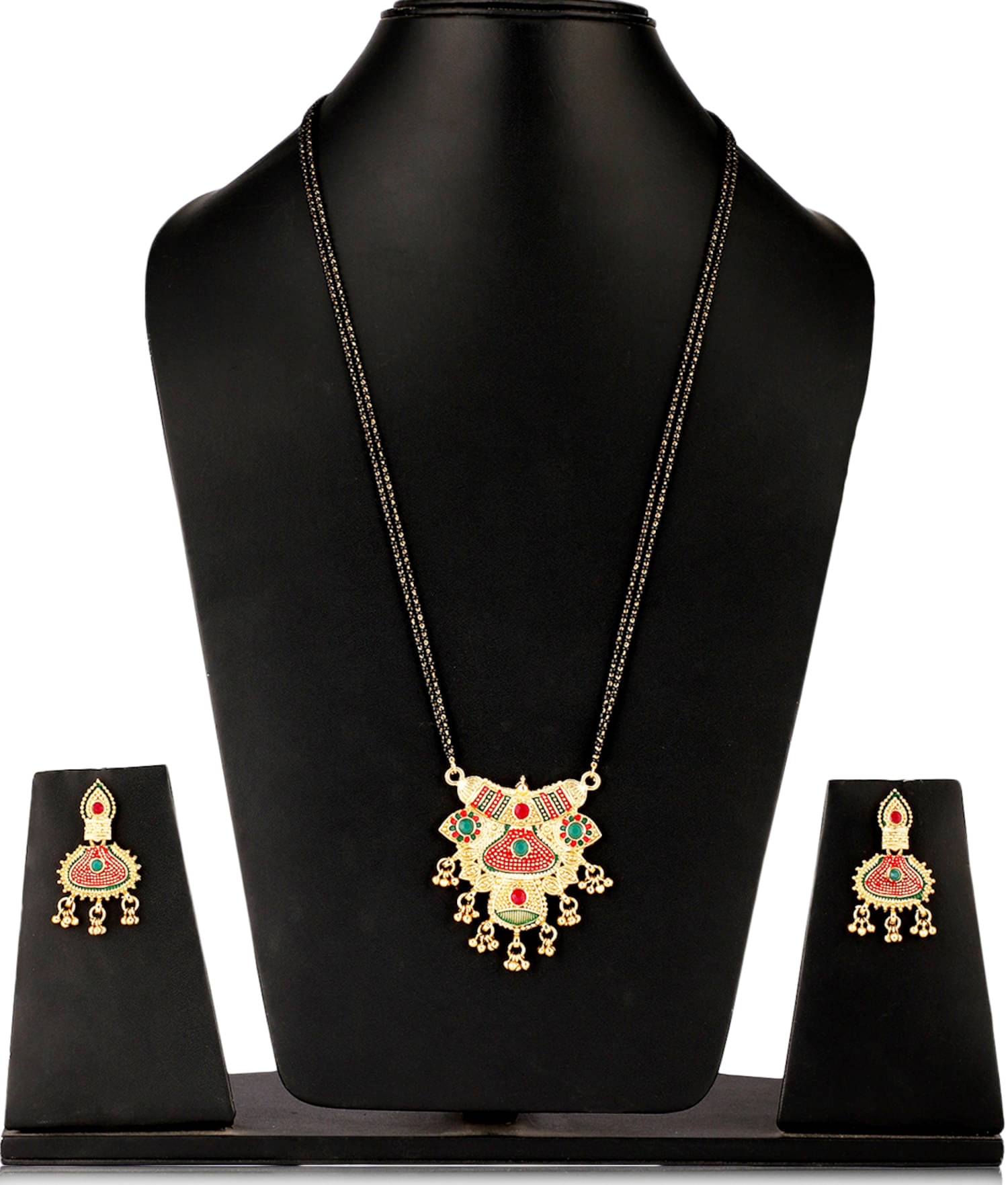     			Bhagya Lakshmi Multi Color Mangalsutra Set ( Pack of 1 )