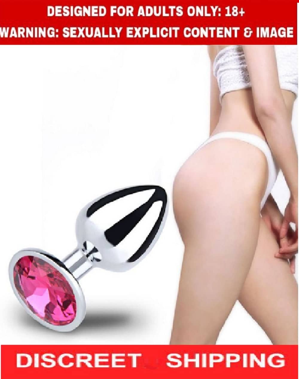 Black Premium Anal Butt Plug Massager Sex Toy For Men And Women