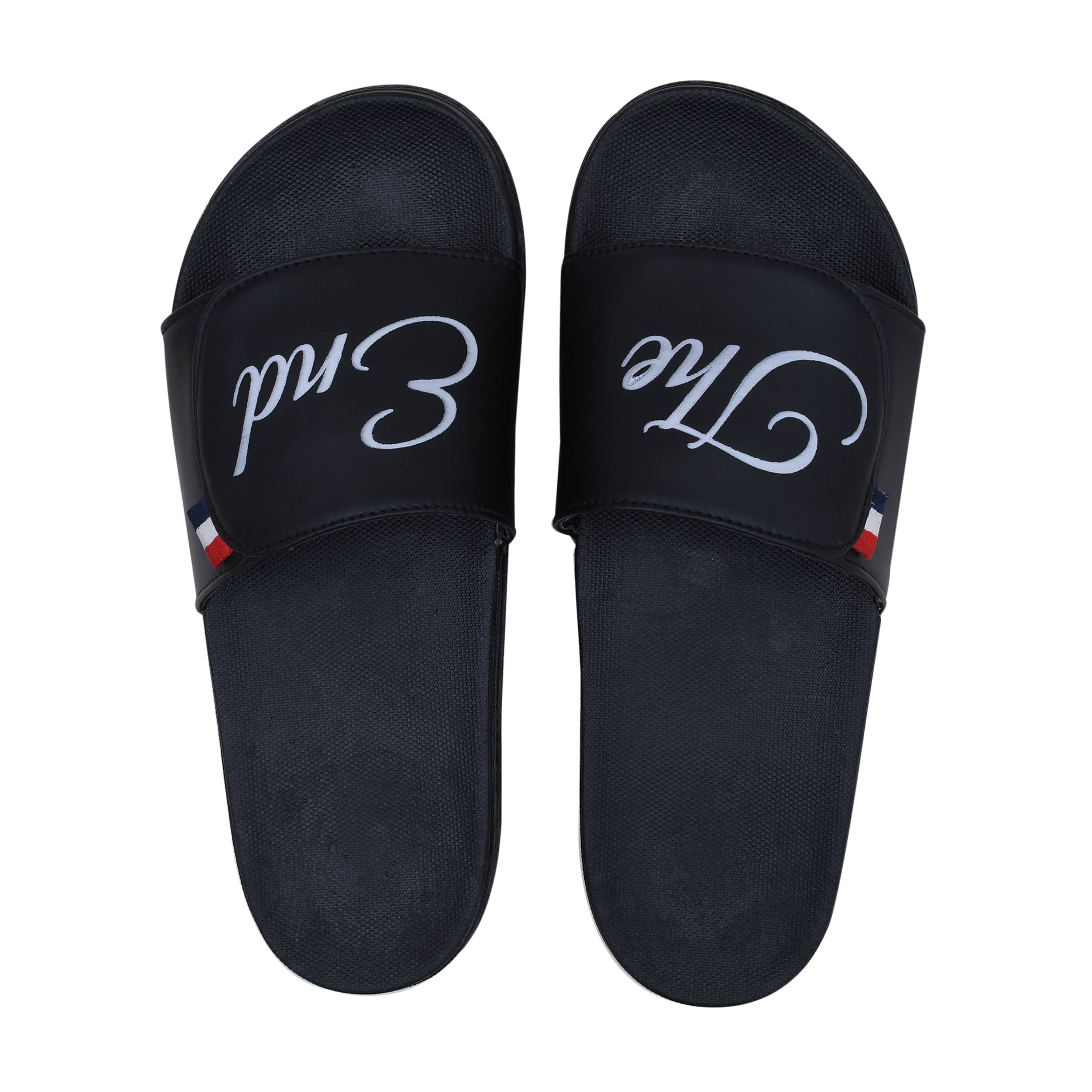 CLOSHO Black Men's Slide Flip Flop