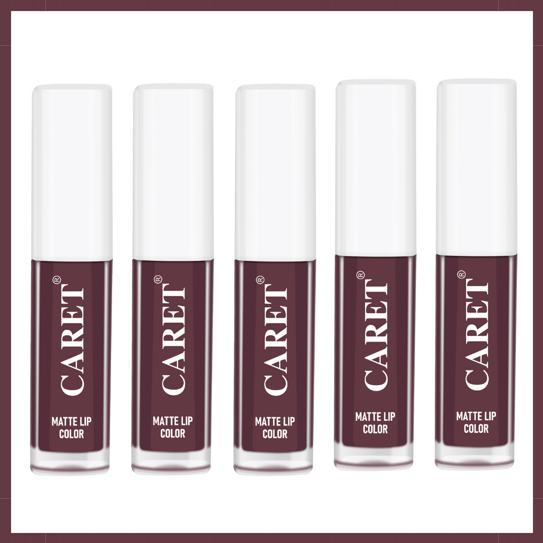     			Caret Organic Maroon Matte Lipstick 10 ML