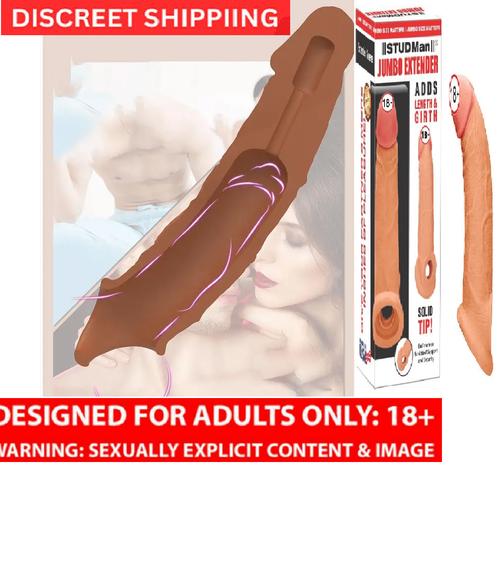 Double Hole Penis Extension Silicon Dragon Sleeve-KAMYOG