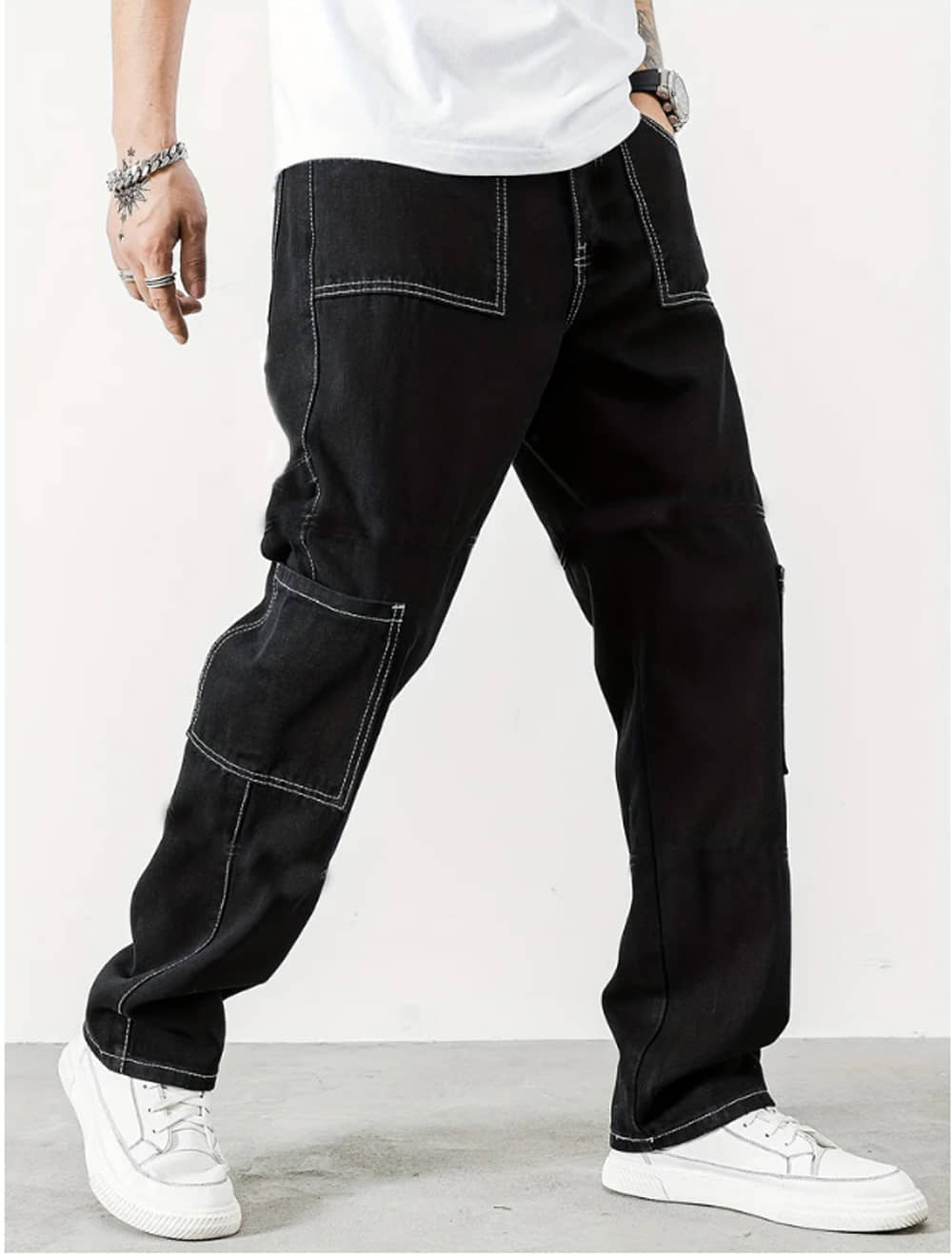 Forbro Black Polyester Men's Trackpants ( Pack of 1 ) - Track Pants | Buy online on ZillyBuy