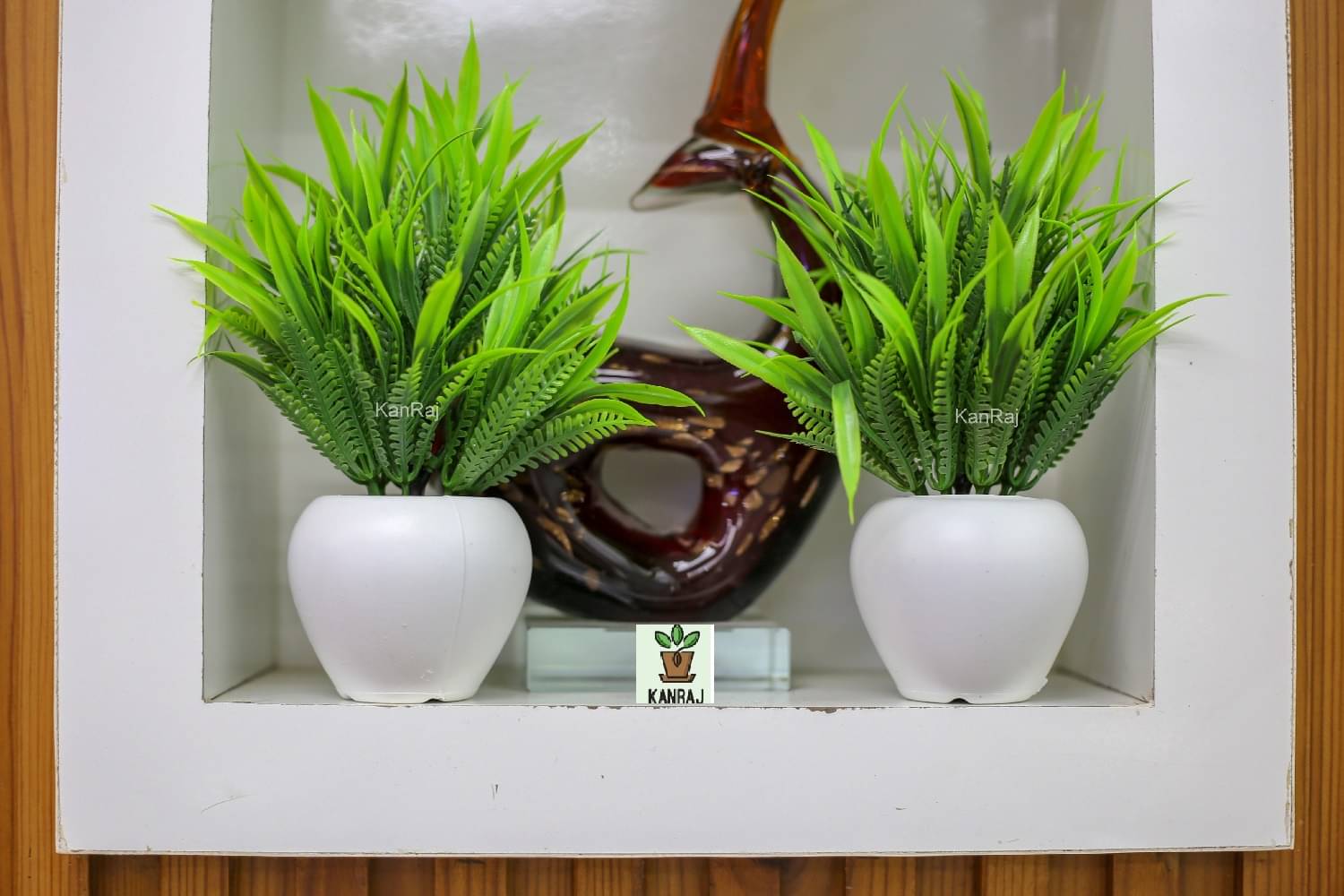     			KanRaj - Green Wild Artificial Bonsai ( Pack of 2 )