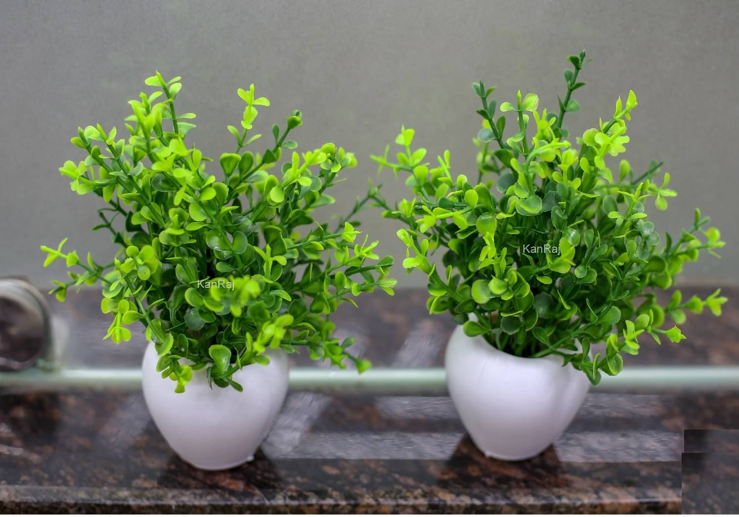     			KanRaj - Green Wild Artificial Flower ( Pack of 2 )