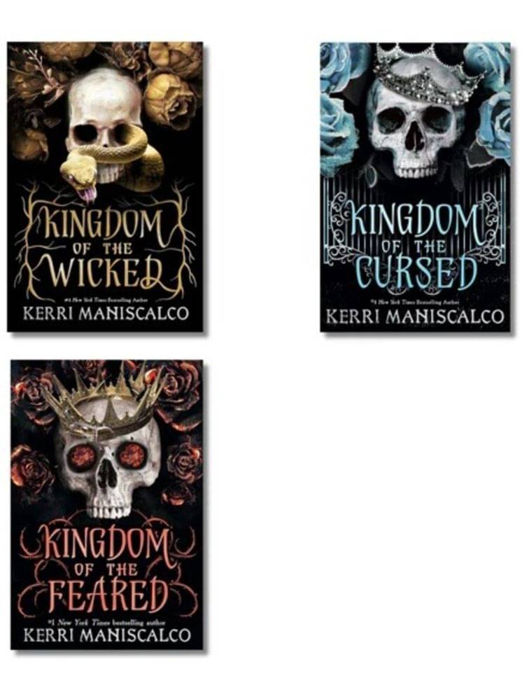     			Kingdom of the Wicked Series Collection 3 Books Set By Kerri Maniscalco (Kingdom of the Cursed, Kingdom of the Wicked & Kingdom of the Feared