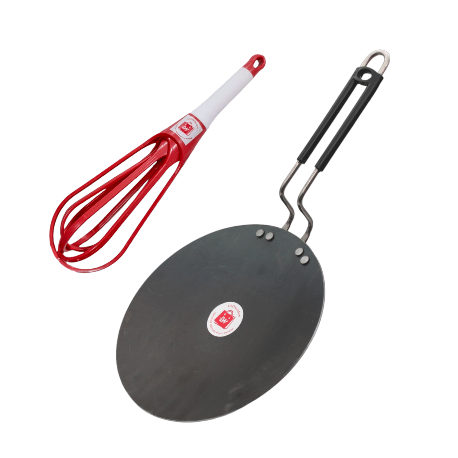    			LAZYWINDOW Iron Flat Tawa ( Pack of 1 )