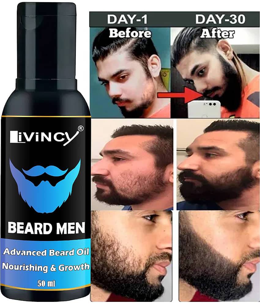 LIVINCY Jojoba Oil Volumizing Beard Oil 50 gm - Beard Care and Tools | Buy online on ZillyBuy