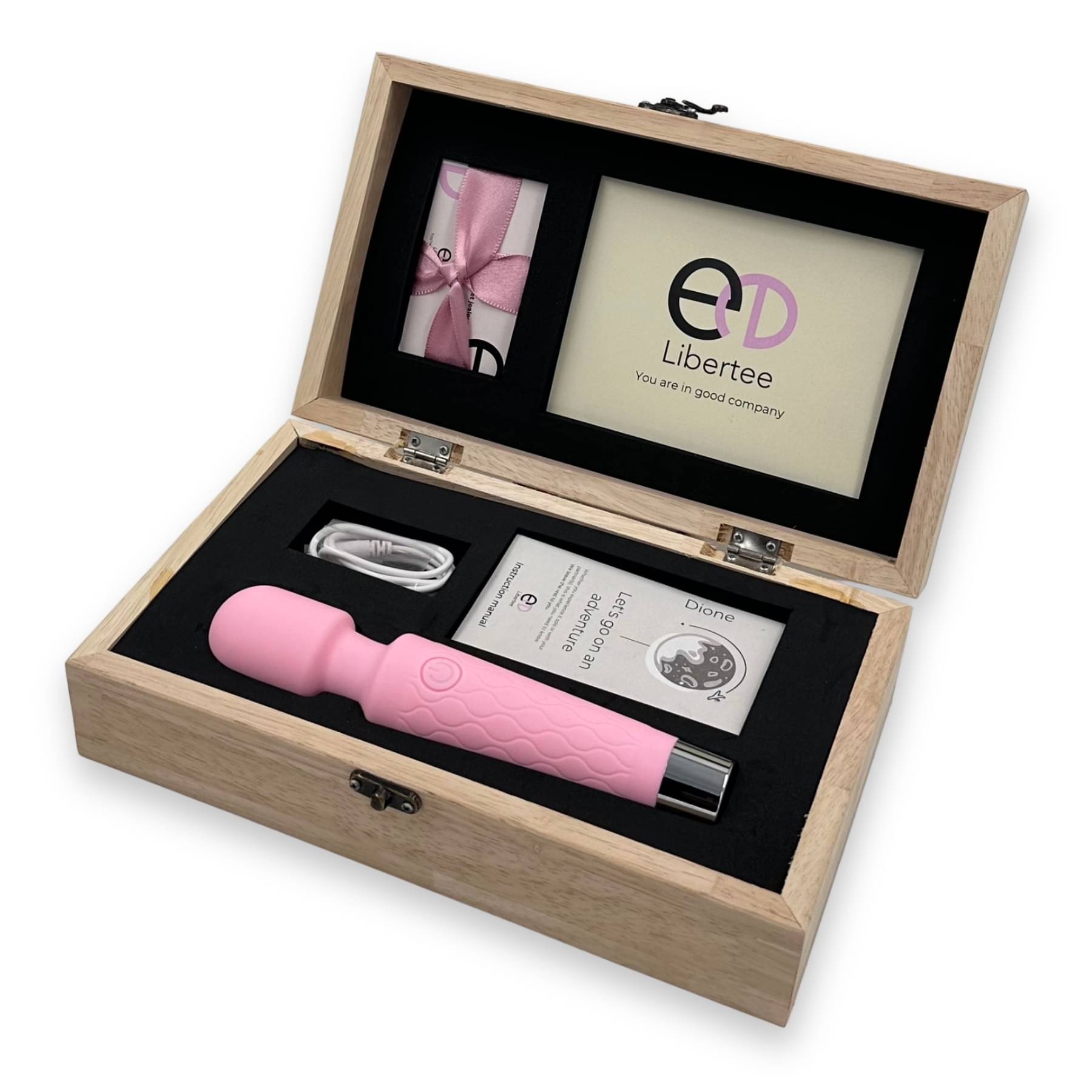 Libertee Dione Premium Personal Body Vibrating Machine / Flexible / Rechargeable Massager (Rose) Libertee Dione Premium Personal Body Vibrating Machine / Flexible / Rechargeable Massager (Rose)