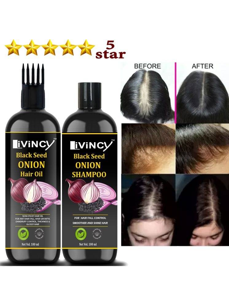     			Onion oil and onion shampoo combo kit