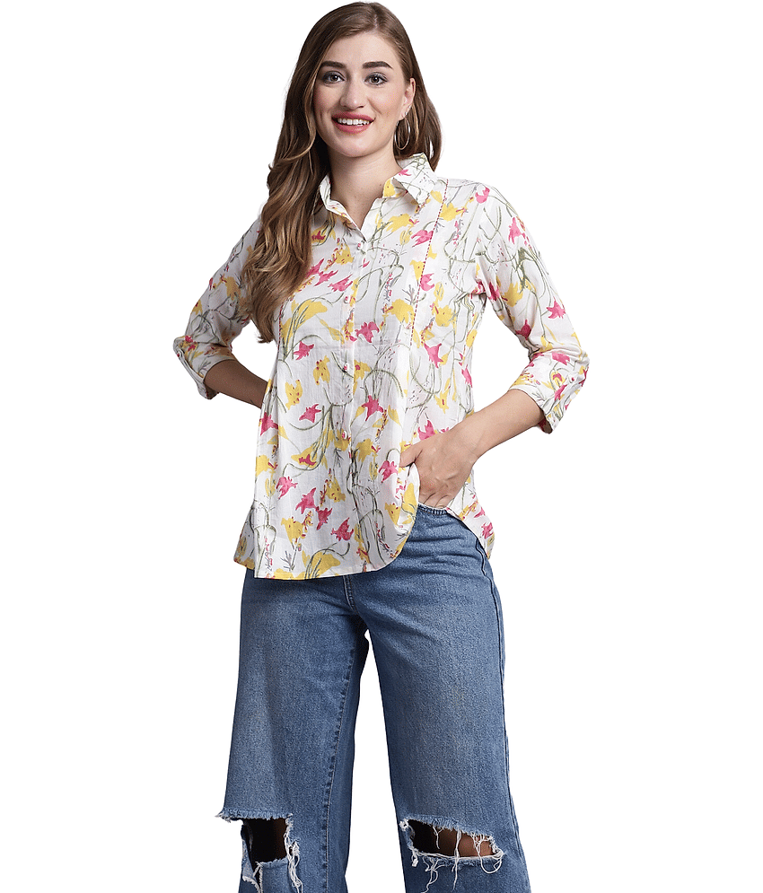 Cotton Short Kurti For Women (Pack of 1) - Kurtis, Tunics | Buy online on ZillyBuy