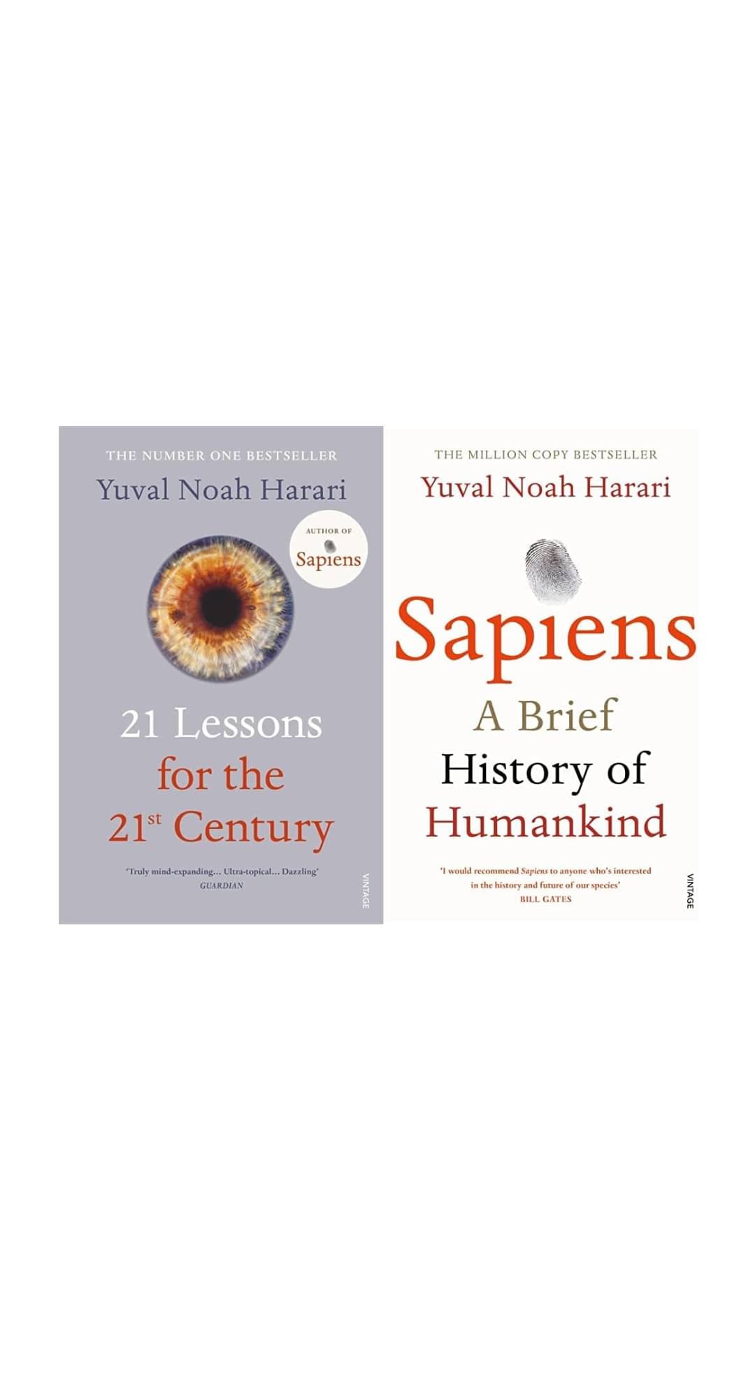     			Sapiens & 21 Lessons for the 21st Century Combo