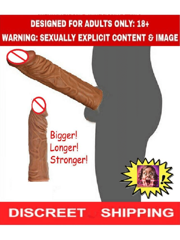 Soft Silicon Men Reusable sleev With Extra Length