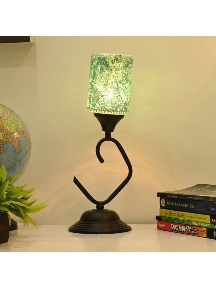 Somil Blue Decorative Table Lamp ( Pack of 1 ) Somil Blue Decorative Table Lamp ( Pack of 1 )