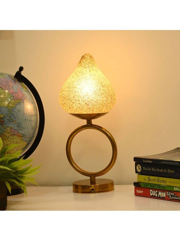Somil Gold Decorative Table Lamp ( Pack of 1 ) Somil Gold Decorative Table Lamp ( Pack of 1 )