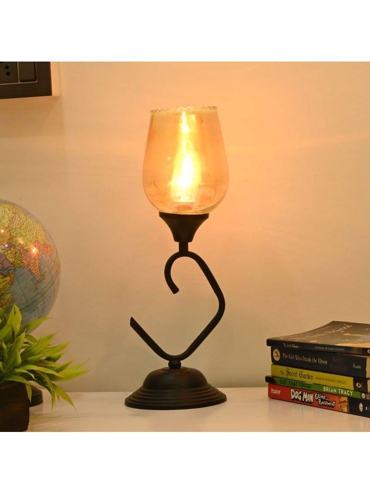 Somil Gold Decorative Table Lamp ( Pack of 1 ) Somil Gold Decorative Table Lamp ( Pack of 1 )