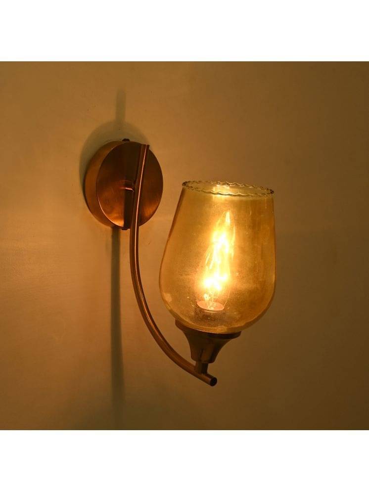     			Somil Gold Up Light Wall Lamp ( Pack of 1 )