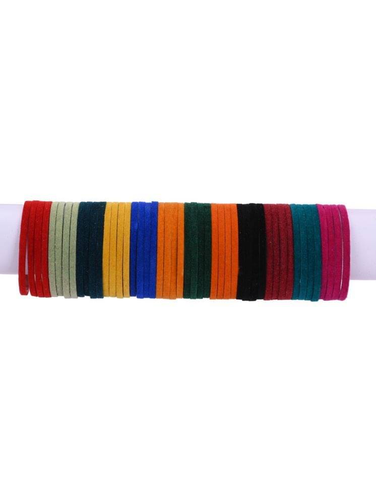 Somil Multicolor Bangle ( Pack of 48 ) Somil Multicolor Bangle ( Pack of 48 )