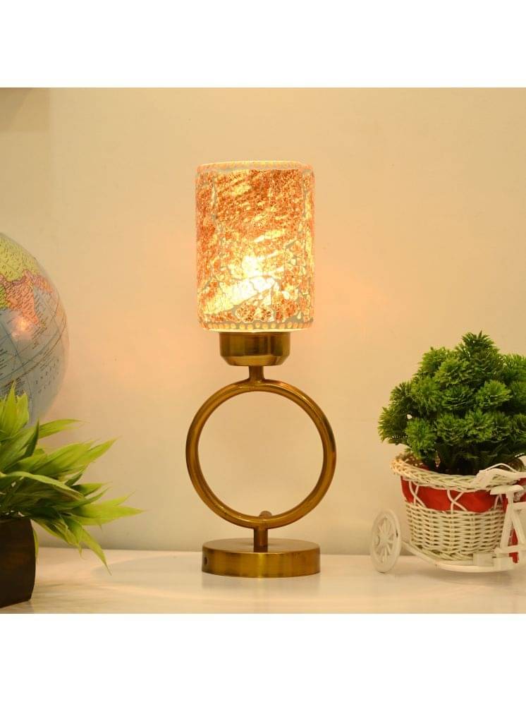 Somil Orange Decorative Table Lamp ( Pack of 1 ) Somil Orange Decorative Table Lamp ( Pack of 1 )