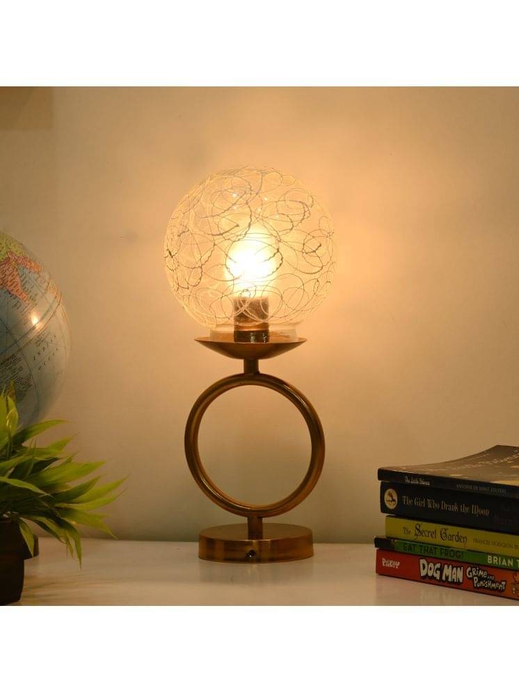Somil White Decorative Table Lamp ( Pack of 1 ) Somil White Decorative Table Lamp ( Pack of 1 )