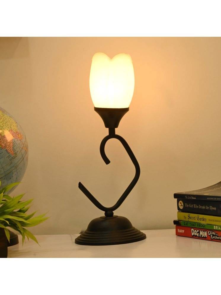 Somil White Decorative Table Lamp ( Pack of 1 ) Somil White Decorative Table Lamp ( Pack of 1 )
