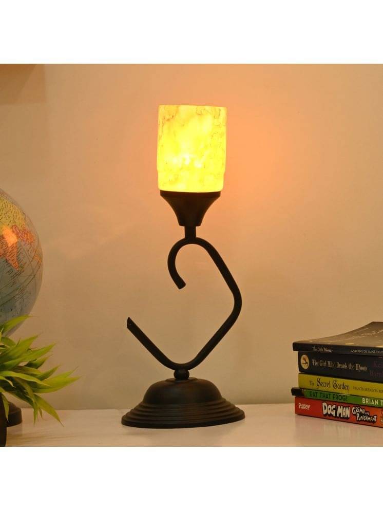     			Somil Yellow Decorative Table Lamp ( Pack of 1 )