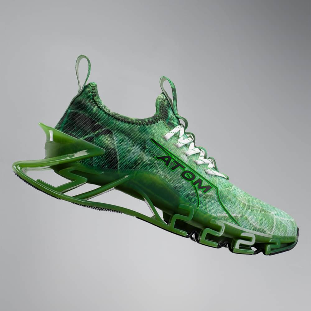     			atom Spring Edge Alpha 2 Green Men's Sneakers