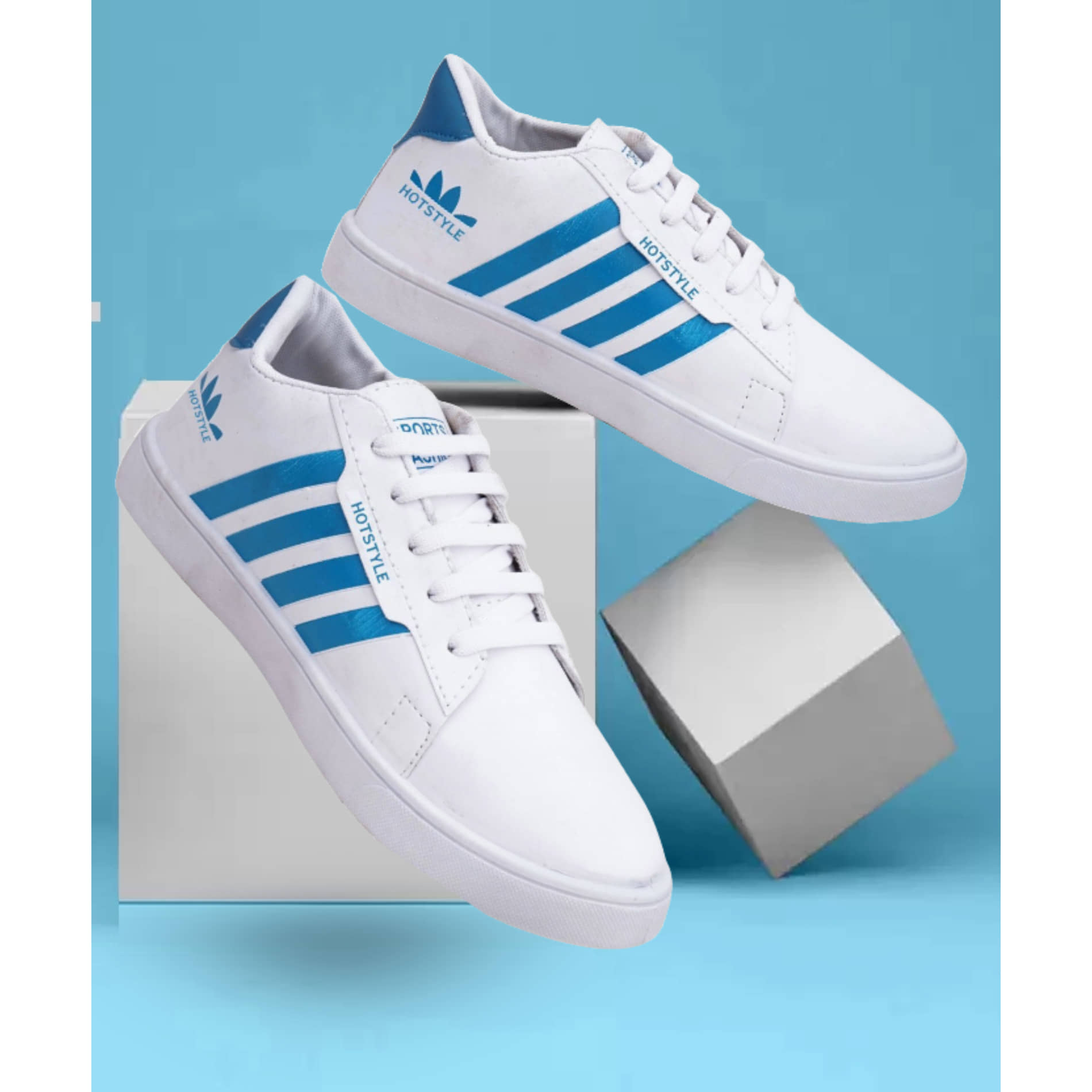 hotstyle ABIBAS Blue Men's Sneakers - Casual Shoes | Buy online on ZillyBuy
