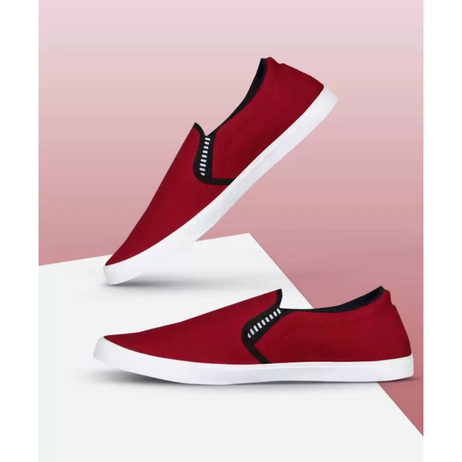hotstyle BOSS Maroon Men's Sneakers - Casual Shoes | Buy online on ZillyBuy