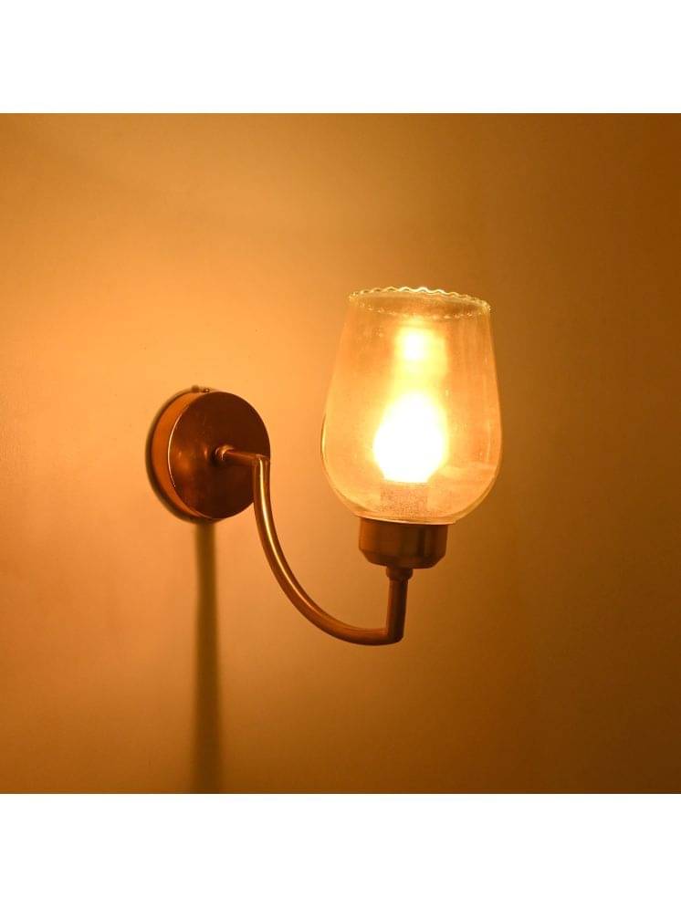 1st Time Gold Down Light Wall Lamp ( Pack of 1 ) 1st Time Gold Down Light Wall Lamp ( Pack of 1 )