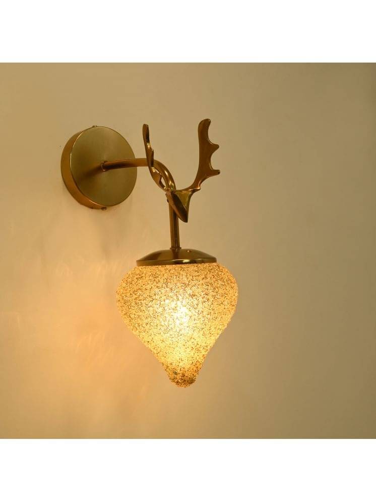 1st Time Gold Down Light Wall Lamp ( Pack of 1 ) 1st Time Gold Down Light Wall Lamp ( Pack of 1 )