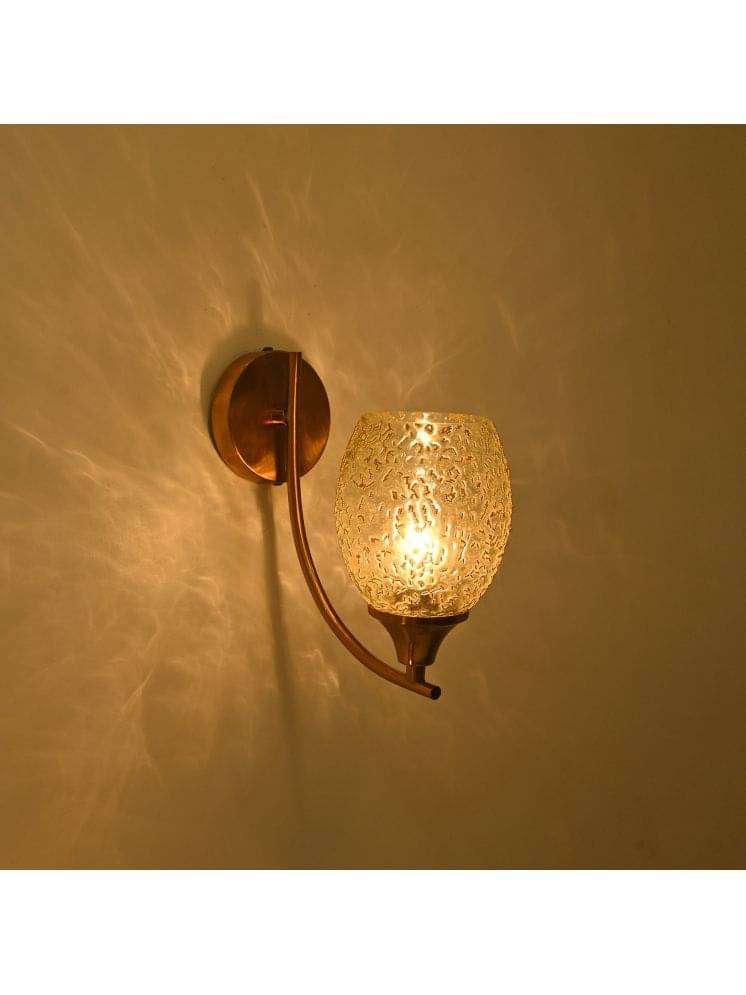 1st Time Gold Down Light Wall Lamp ( Pack of 1 ) 1st Time Gold Down Light Wall Lamp ( Pack of 1 )
