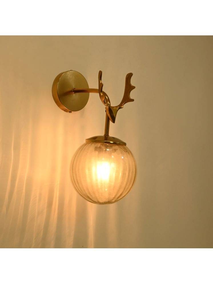 1st Time Gold Down Light Wall Lamp ( Pack of 1 ) 1st Time Gold Down Light Wall Lamp ( Pack of 1 )