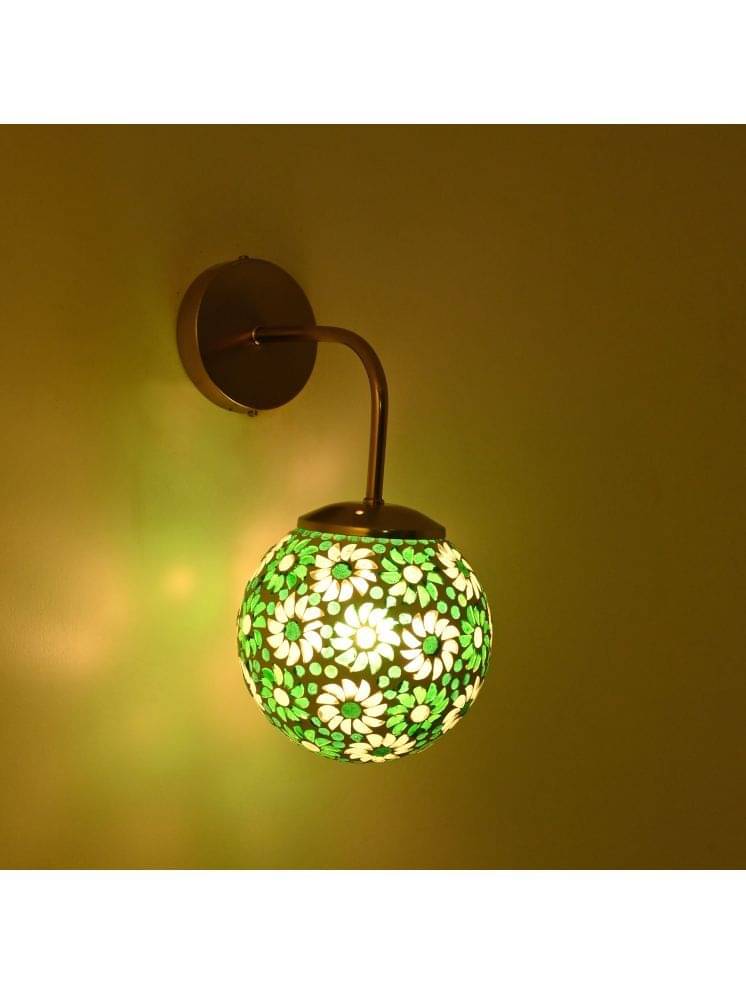     			1st Time Green Down Light Wall Lamp ( Pack of 1 )
