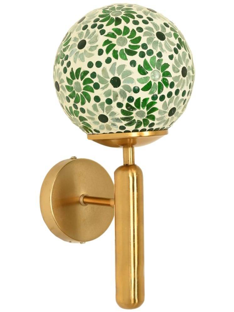     			1st Time Green Up Light Wall Lamp ( Pack of 1 )