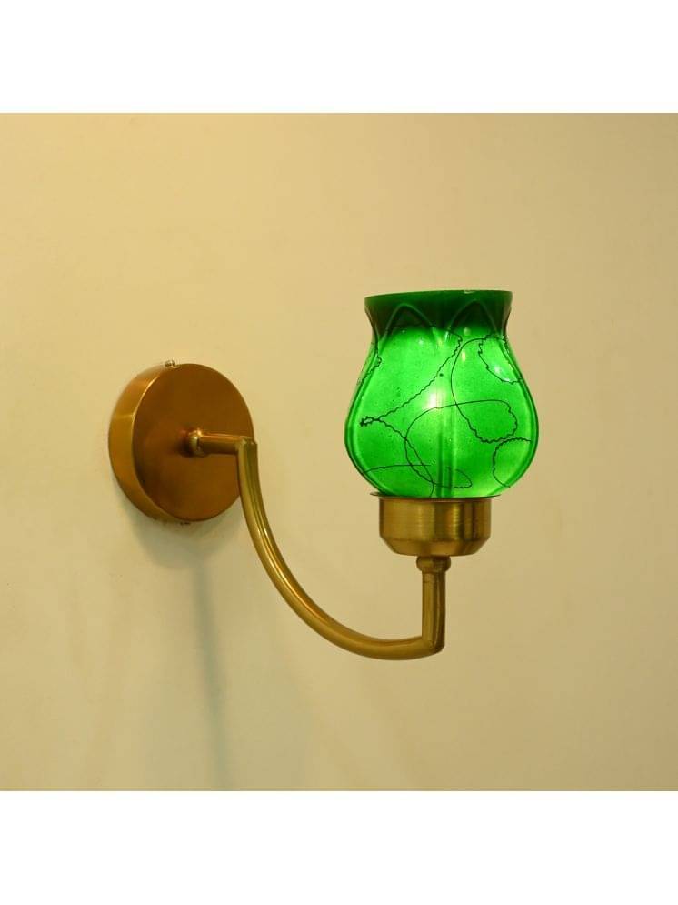 1st Time Green Up Light Wall Lamp ( Pack of 1 ) 1st Time Green Up Light Wall Lamp ( Pack of 1 )