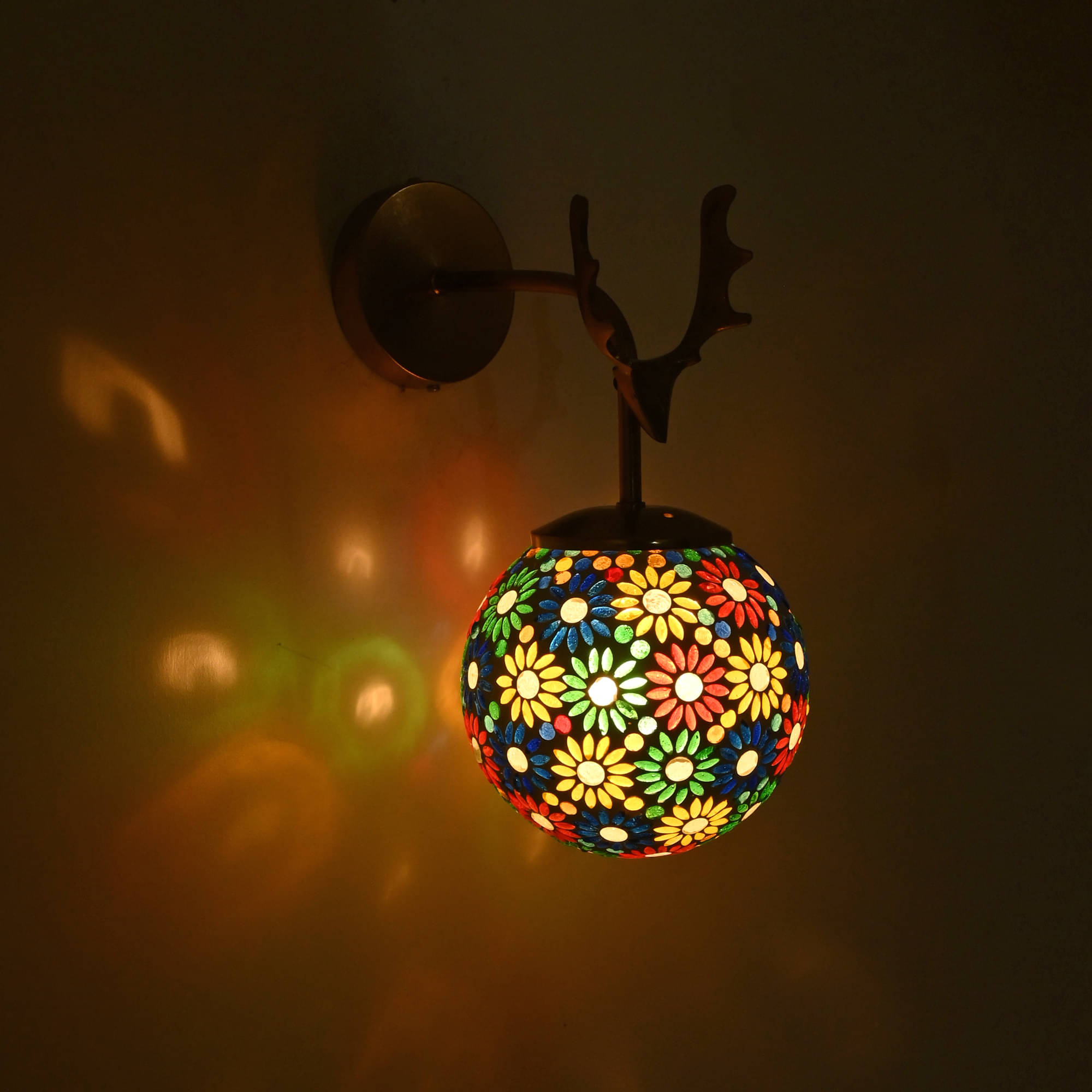 1st Time Multicolor Down Light Wall Lamp ( Pack of 1 ) 1st Time Multicolor Down Light Wall Lamp ( Pack of 1 )