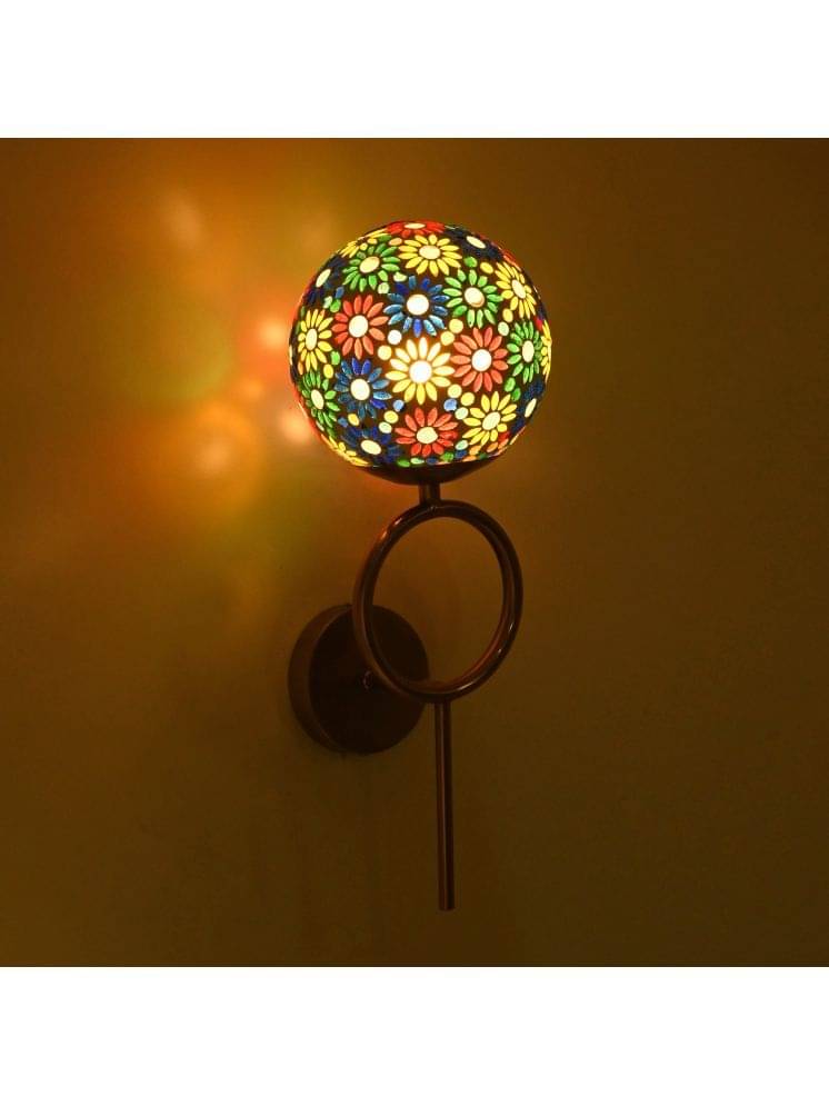     			1st Time Multicolor Up Light Wall Lamp ( Pack of 1 )