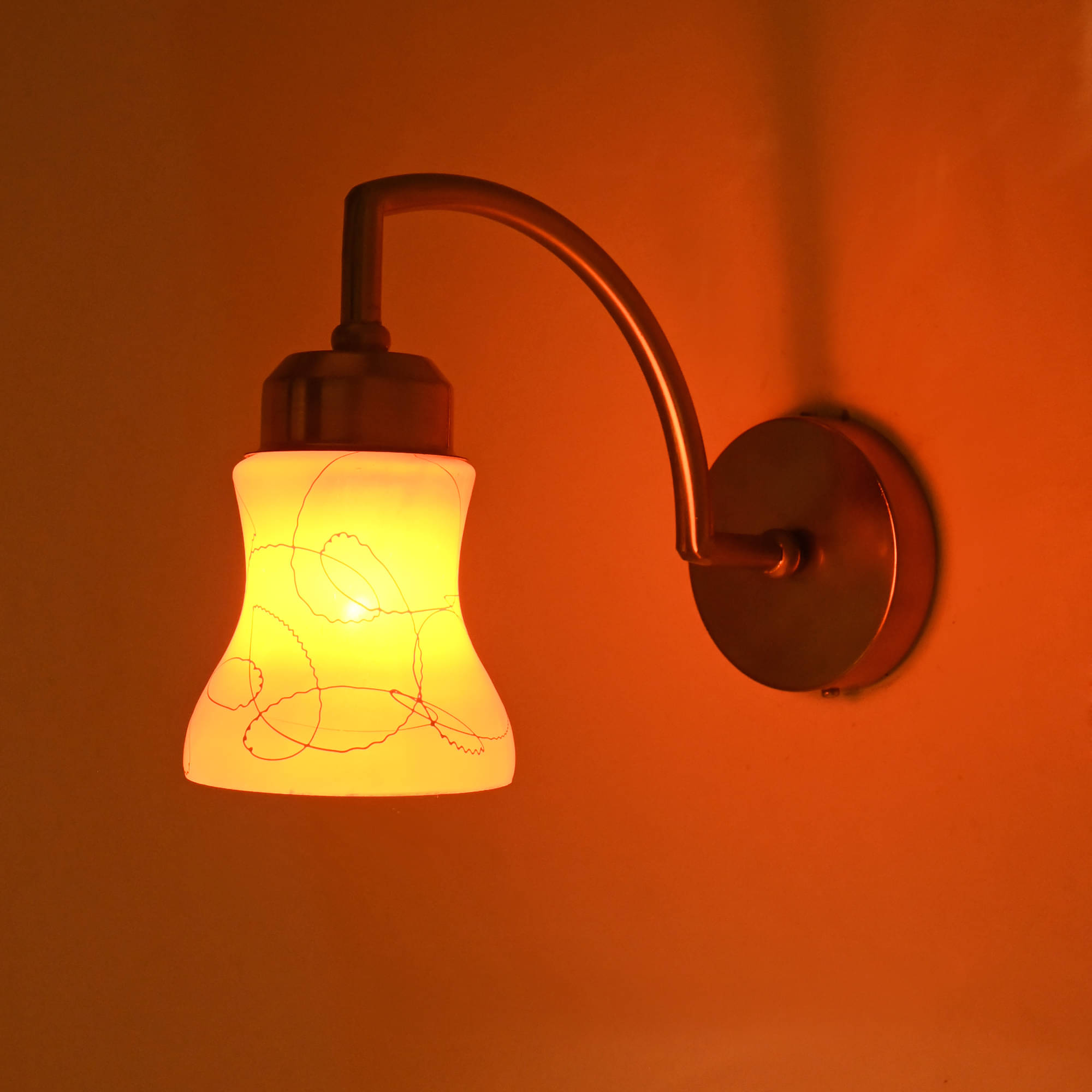     			1st Time Multicolor Up Light Wall Lamp ( Pack of 1 )