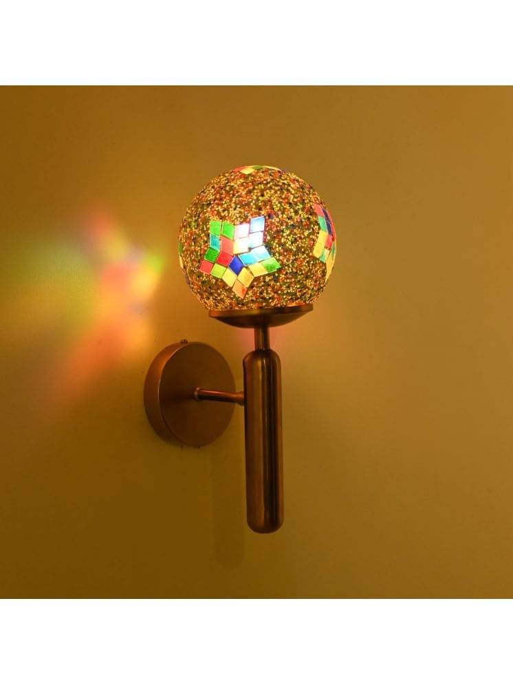     			1st Time Multicolor Up Light Wall Lamp ( Pack of 1 )