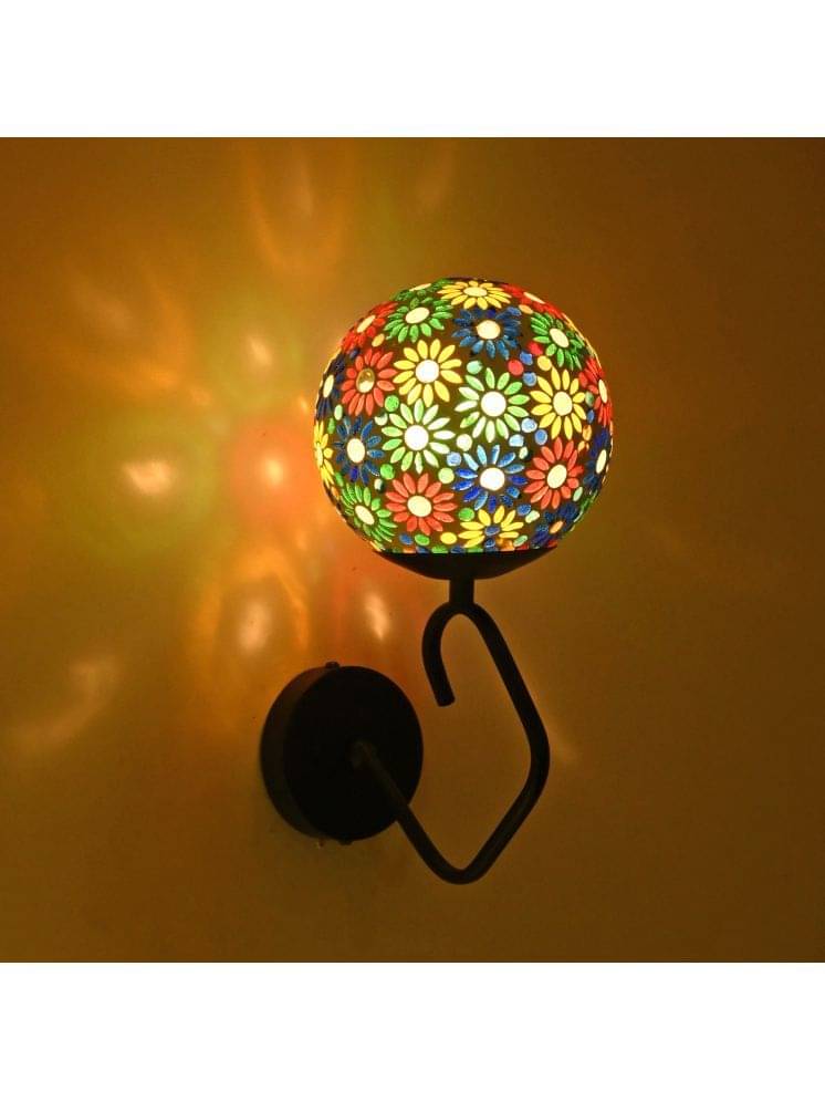     			1st Time Multicolor Up Light Wall Lamp ( Pack of 1 )