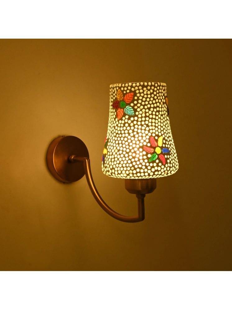     			1st Time Multicolor Up Light Wall Lamp ( Pack of 1 )